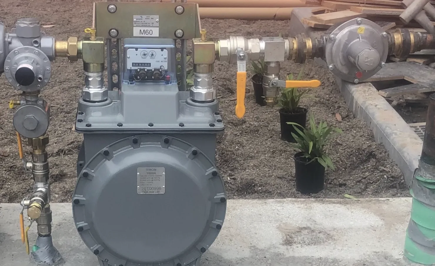 Gas plumbing project