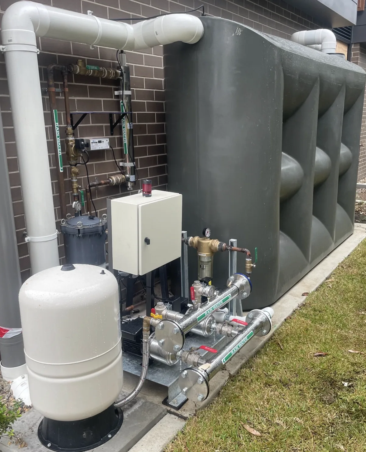 Plumbing-related pump system